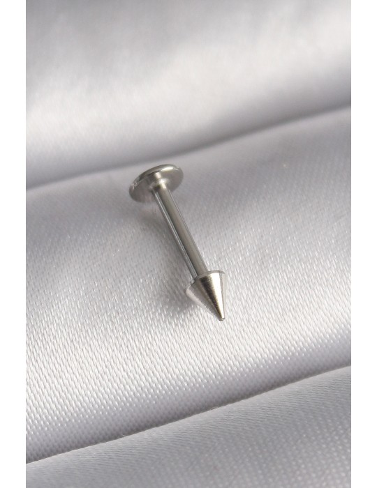 316L Çelik Gümüş Renk Çivi Model Piercing - TJ-PR1373