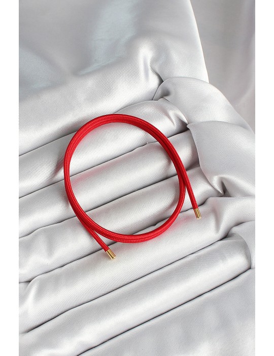 Mıknatıslı Kırmızı Renk Sarmal Kadın Bileklik - TJ-BB6971