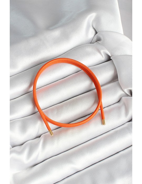 Mıknatıslı Turuncu Renk Sarmal Kadın Bileklik - TJ-BB6977