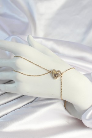 316L Çelik Zincirli Gold Renk Kalp Figürlü Şahmeran - TJ-SN660 316L Çelik Zincirli Gold Renk Kalp Figürlü Şahmeran - TJ-SN660