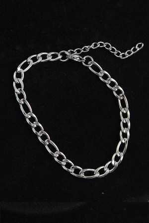 316L Çelik Klasik Model Gümüş Renk Erkek Bileklik - TJ-EB3745