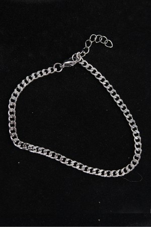 316L Çelik İnce Klasik Model Gümüş Renk Erkek Bileklik - TJ-EB3749 316L Çelik İnce Klasik Model Gümüş Renk Erkek Bileklik - TJ-EB3749