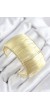Pirinç Tel Sarma Model Gold Renk Kadın Bileklilk - TJ-BB7893