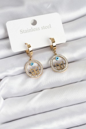 316L Çelik Halka Kadın Küpe - TJ-BKP11228 316L Çelik Halka Kadın Küpe - TJ-BKP11228