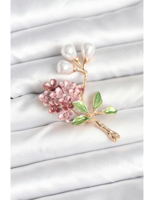 Çiçek Model Broş - TJ-BR458