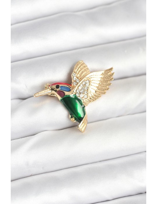 Sinek Kuşu Model Broş - TJ-BR459