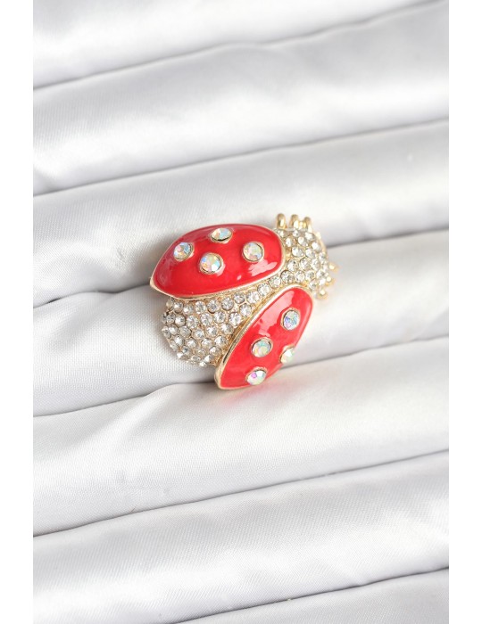 Uğur Böceği Model Broş - TJ-BR462