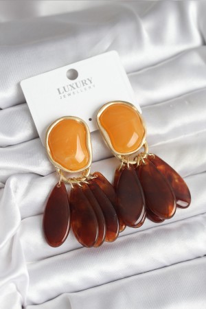 Pirinç Gold Renk Vintage Model Kadın Küpe - TJ-BKP11431 Pirinç Gold Renk Vintage Model Kadın Küpe - TJ-BKP11431