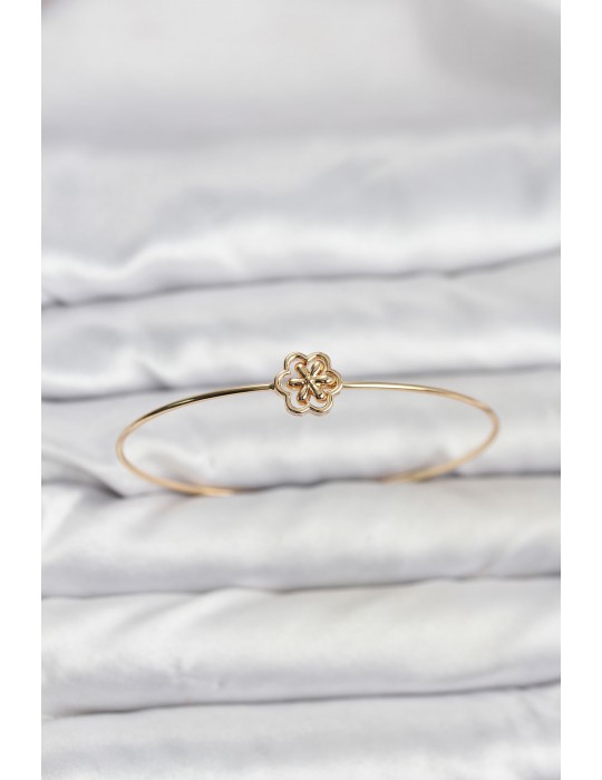 Lotus Model Gold Renk Bileklik - TJ-BB8141