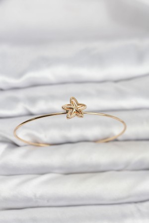 Yıldız Model Gold Renk Bileklik - TJ-BB8142 Yıldız Model Gold Renk Bileklik - TJ-BB8142