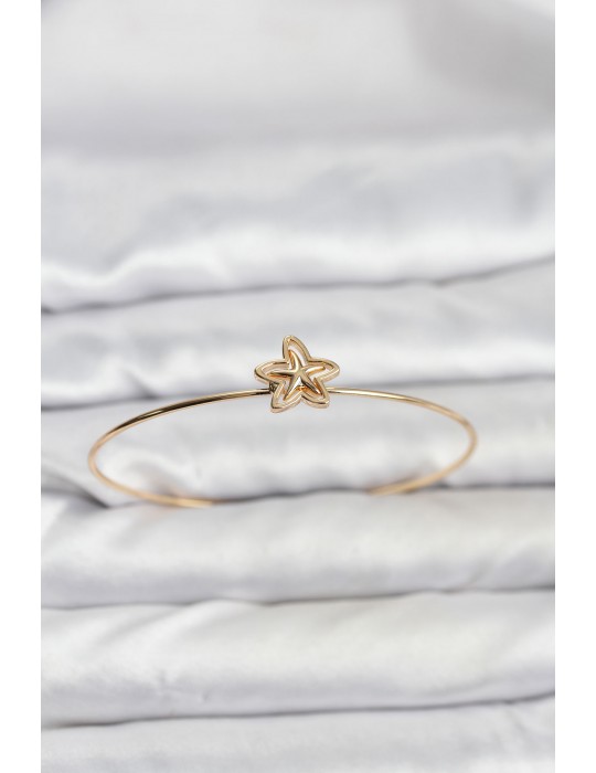 Yıldız Model Gold Renk Bileklik - TJ-BB8142