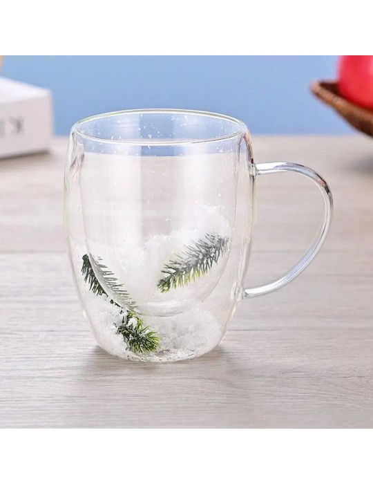 Çift Cidarli Çam Bardak