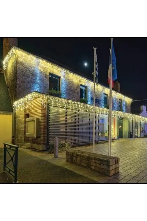 4 M 120 Led 20 Saçaklı 50 x 70 x 90 Cm Çakarlı