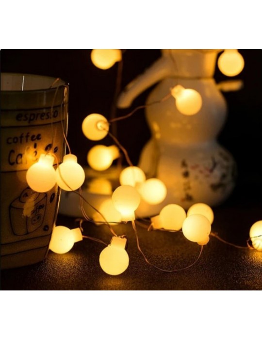 5M 28 Led Kırmızı Işık Şeffaf Kablo Fişli Eklemeli MZ-18-21