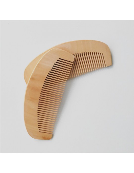 Ahşap Tarak 12'li Paket Dar Dişli OVAL