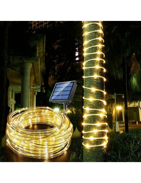 100 Led 10 M Solar Led Işık Gün Işığı