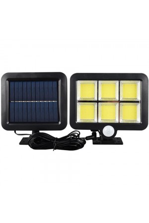 120 Cob Led Solar Panelli 3 Modlu Duvar Lambası SKY-302