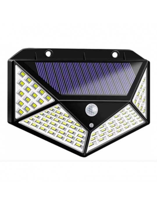 Solar Hareket Sensörlü Duvar Lambası 100 Led MZ-303