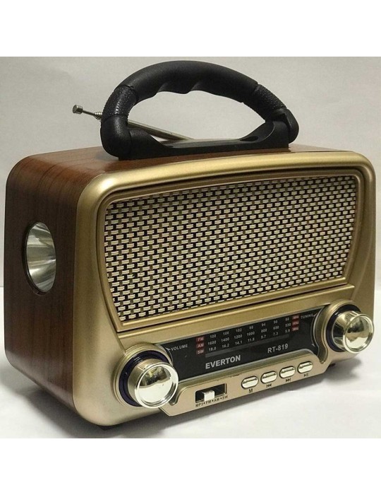 Bluetoothlu Nostaljik Radyo Usb Mp3 Player RT-819