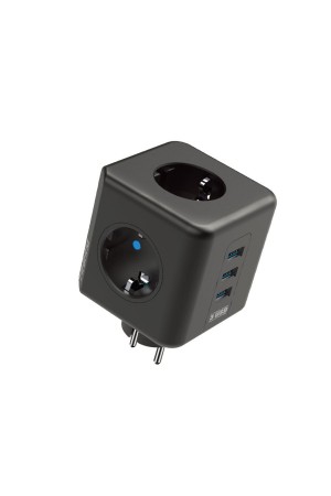 3 Priz 3XUSB 10A 2500W Termal Akım Korumalı Priz TGFTR09