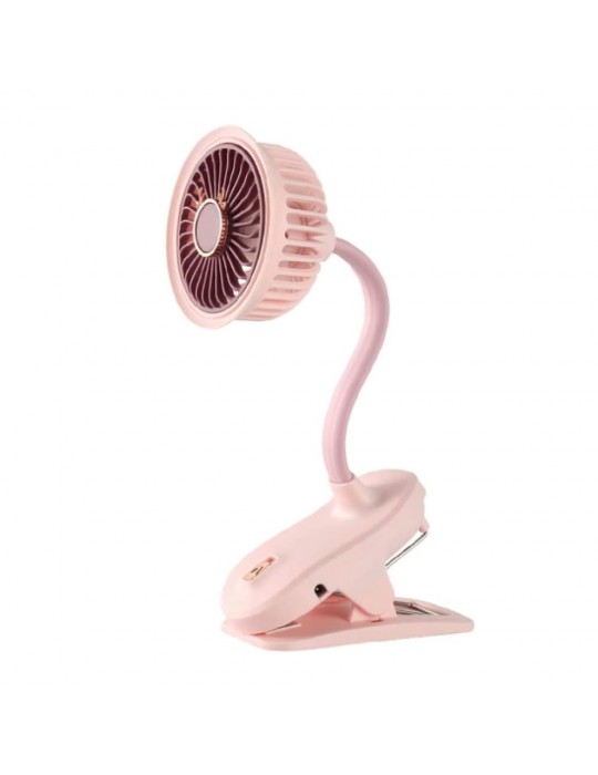 Taşınabilir Mini Klips Bebek Arabası Fanı Soğutma Hava Sirkülatöründe 360 Derece Dönebilen Klips