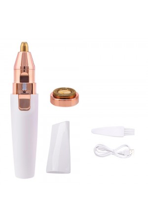 Çift Başlıklı Epilasyon Yüz Çene Işıklı Kıl Tüy Alma Mini Cep Epilasyonu
