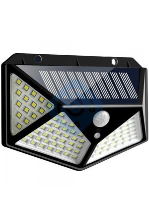100 Led DIŞ Mekan Solar Aydınlatma Fotoselli Solar Lamba Hareket Sensörlü