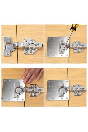 Paslanmaz Çelik Menteşe Onarım Plakası Paslanmaz Çelik Menteşe Onarım Plakası