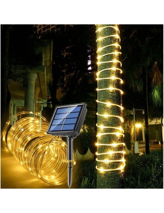 Solar Güneş Enerjili Hortum Kaplamalı Gün Işığı Led Aydınlatma 10 Mt