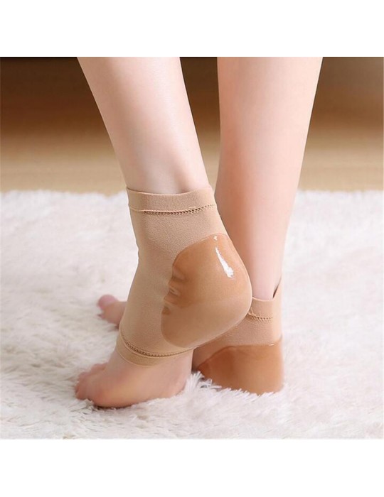 Silikon Topuk Nemlendirici Çorap