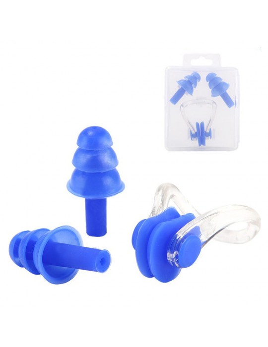 Silikon Burun Ve Kulak Tıkayıcı Yüzücü Set