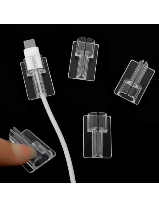 Şeffaf Silikon Kablo Koruyucu 1 Adet