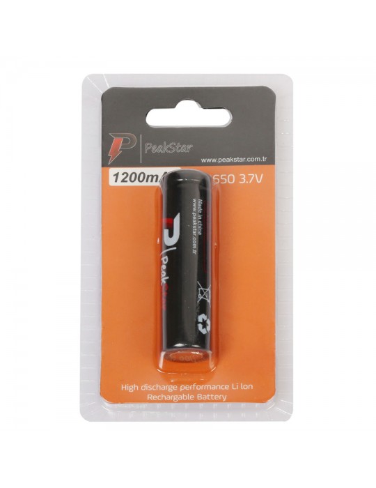 Orjinal 3.7 V 1200 Mah Şarj Edilebilir 18650 Turbo Model Li-ion Şarjlı Pil