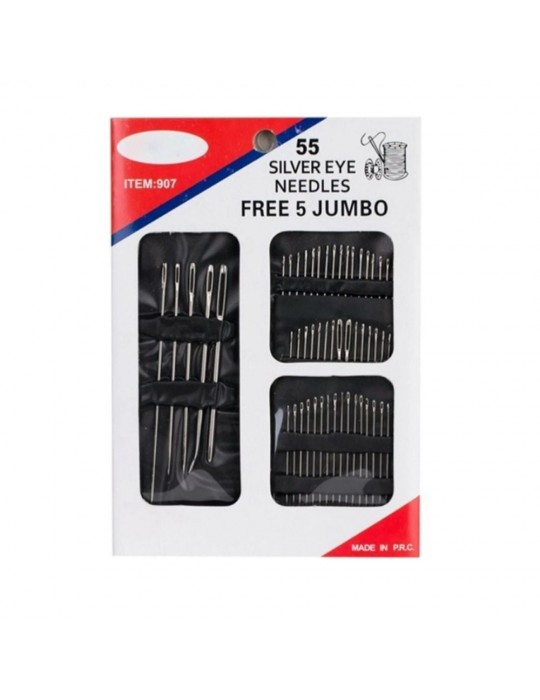55'li Dikiş Iğne Seti Dikiş Iplik Tamir Seti