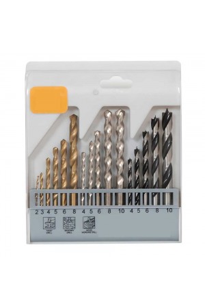 16 Parça Matkap Ucu Seti Beton Metal Ahşap Kutulu 16 Parça Matkap Ucu Seti Beton Metal Ahşap Kutulu