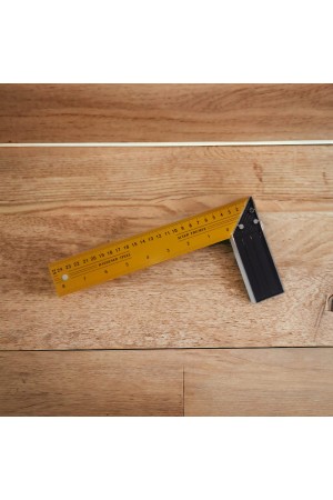 25 Cm Sarı Marangoz Gönyesi 25 Cm Sarı Marangoz Gönyesi