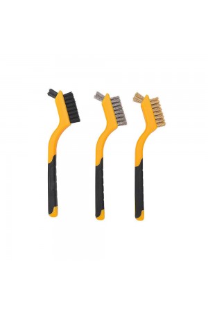 3 Parça Çok Amaçlı Tel Fırça Seti 180 MM DMX4681 3 Parça Çok Amaçlı Tel Fırça Seti 180 MM DMX4681