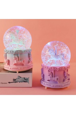 Orta Boy Unicorn Kar Küresi Orta Boy Unicorn Kar Küresi