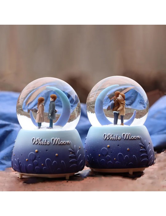 Pilli Işıklı Kar Küresi