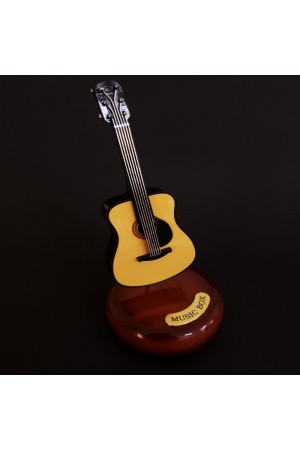 Kurmalı Gitar Müzik Kutusu Kurmalı Gitar Müzik Kutusu