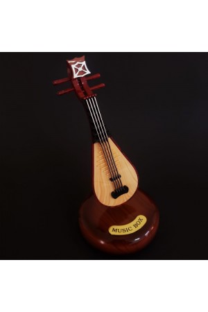 Saz Tasarımlı Dekoratif Müzik Kutusu Saz Tasarımlı Dekoratif Müzik Kutusu