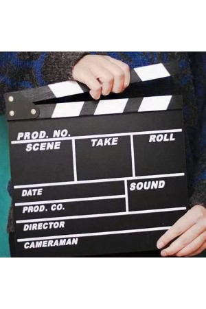 Büyük Boy Sinema Klaketi Clapperboard