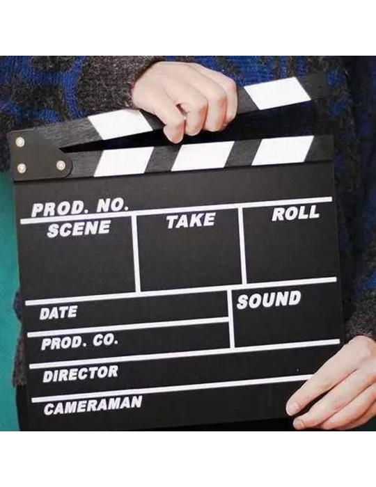 Büyük Boy Sinema Klaketi Clapperboard