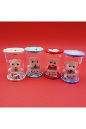 Işıklı Cam Fanus İçinde Ayıcık Işıklı Cam Fanus İçinde Ayıcık