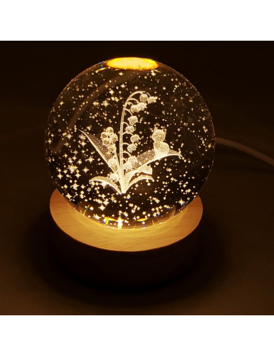 Kedi Motifli Cam Küre