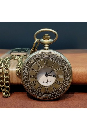 Vintage Tasarım Köstekli Saat