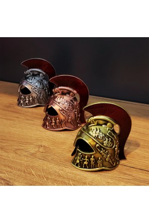 Metal Dekoratif Şövalye Miğferi Metal Dekoratif Şövalye Miğferi
