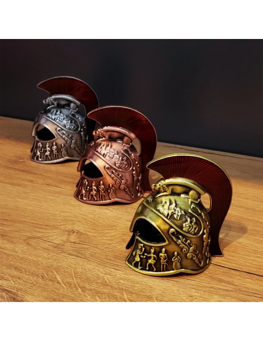 Metal Dekoratif Şövalye Miğferi