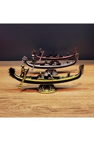 Metal Dekoratif Venedik Kayık 1 Adet Metal Dekoratif Venedik Kayık 1 Adet