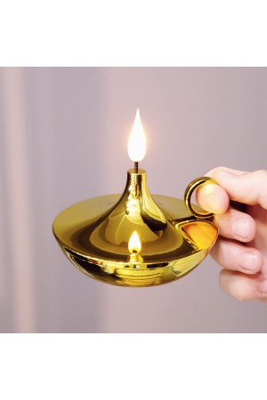 Dekoratif Gold Pilli Mum Dekoratif Gold Pilli Mum